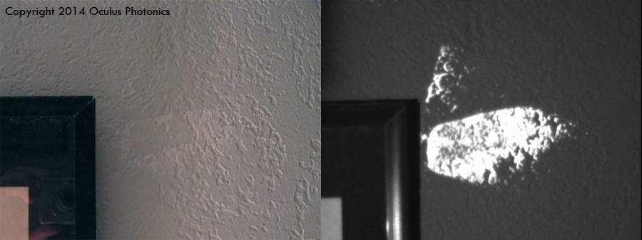 Watermark Spackle on Wall Vis-UV